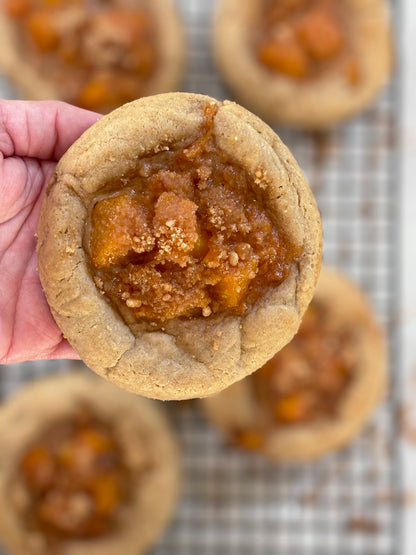 Peach Cobbler Pie Cookie