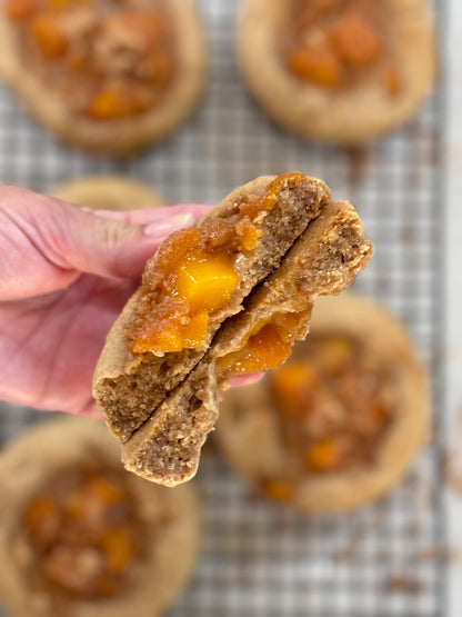 Peach Cobbler Pie Cookie